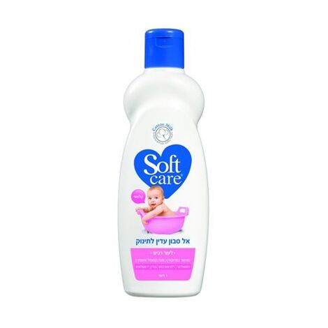 אל סבון עדין לתינוק קלאסי לעור רגיש 1 ליטר Soft Care למכירה 
