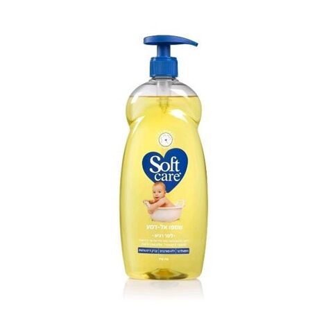 שמפו אל דמע לעור רגיש 700 מ"ל Soft Care למכירה 