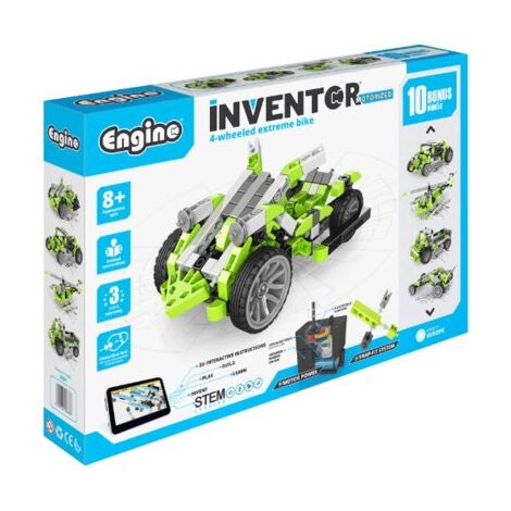 Engino Inventor Motorized 4-wheeled extreme bike למכירה , 2 image