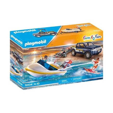 פליימוביל 70534 Pick-Up with Speedboat למכירה , 2 image