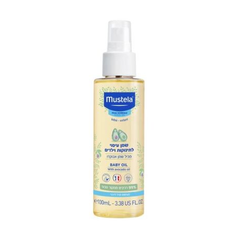 Baby Oil with Avocado Oil 100ml Mustela למכירה , 2 image