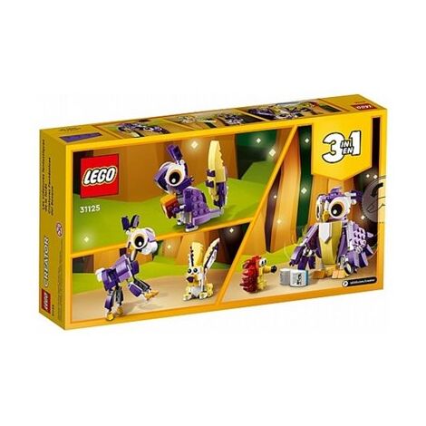Lego לגו  31125 Fantasy Forest Creatures למכירה , 3 image