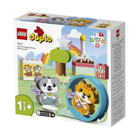 Lego לגו  10977 My First Puppy & Kitten With Sounds למכירה , 2 image