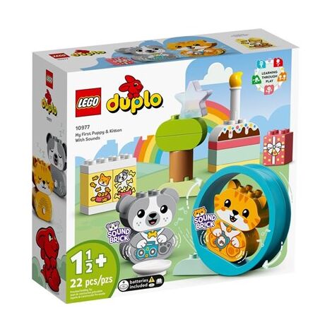 Lego לגו  10977 My First Puppy & Kitten With Sounds למכירה , 3 image