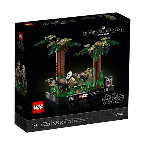 Lego לגו  75353 Endor Speeder Chase Diorama למכירה , 2 image