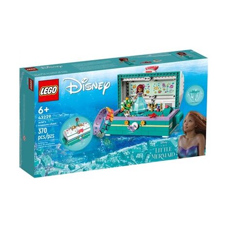Lego לגו  43229 Ariel's Treasure Chest למכירה 