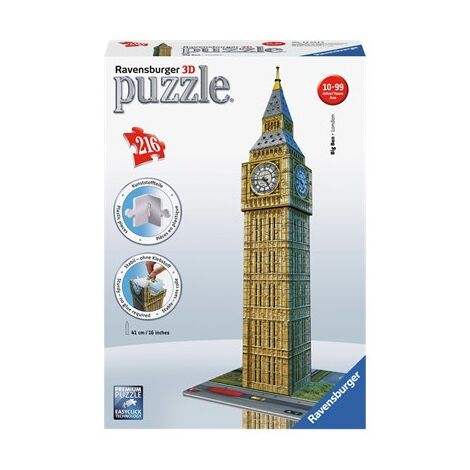 פאזל Big Ben 3D Puzzle 216 חלקים Ravensburger למכירה 