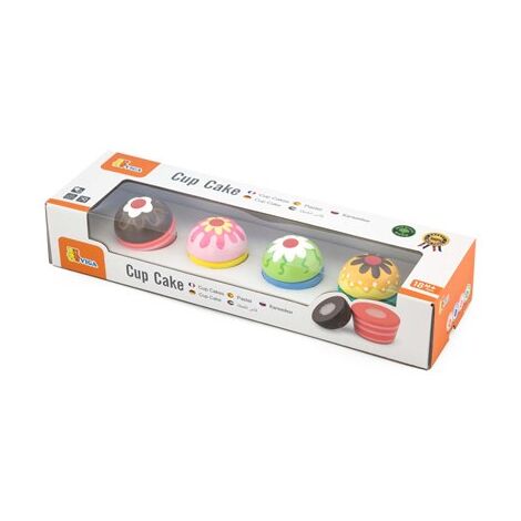 viga קאפקייק  עץ 4 יחידות 50808 למכירה , 2 image