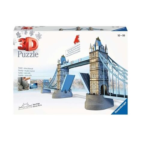 פאזל Tower Bridge Building 3D Puzzle 216 12559 חלקים Ravensburger למכירה , 2 image