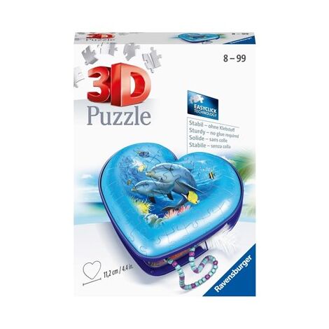 פאזל Heart Box - Underwater World 3D 54 11172 חלקים Ravensburger למכירה 