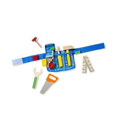Melissa & Doug 5174 Deluxe Wooden Tool Belt Set למכירה , 2 image