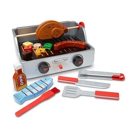 Melissa & Doug 9269 Rotisserie & Grill Barbecue Set למכירה 