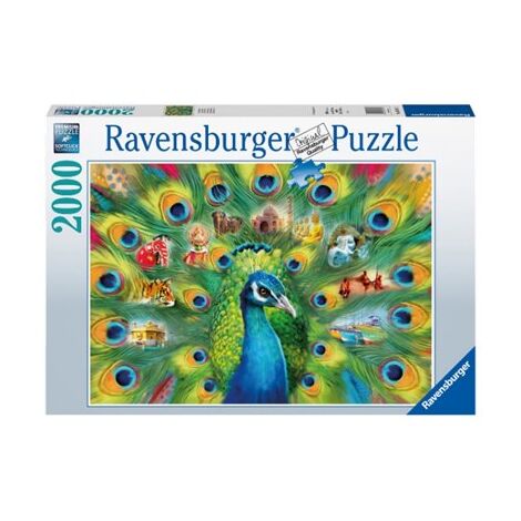 פאזל Land of the Peacock 2000 16567 חלקים Ravensburger למכירה 