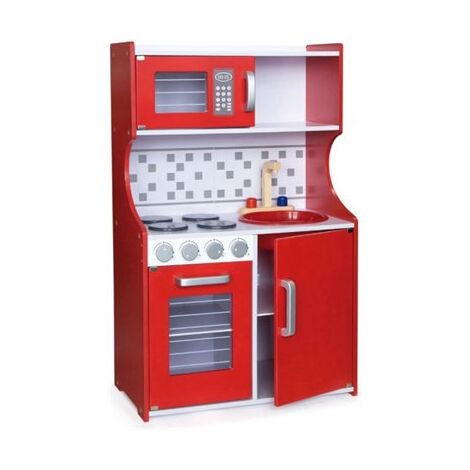 viga 50379 75050379 מטבח עץ מודרני אדום למכירה 
