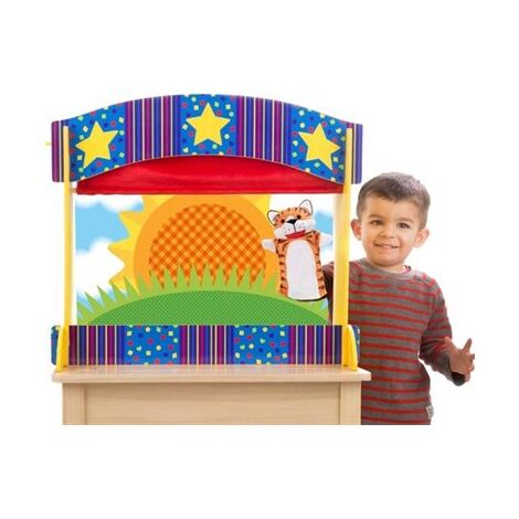 Melissa & Doug 2536 Tabletop Puppet Theater למכירה , 2 image