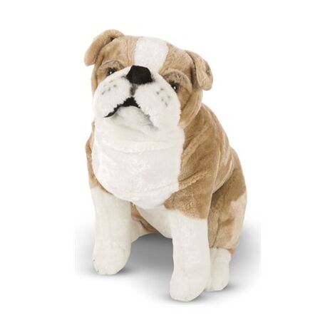 Melissa & Doug 4865 English Bulldog Dog Giant Stuffed Animal למכירה 