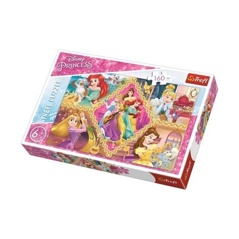 160חלקים פאזל Trefl 15358 Princesses adventures למכירה 