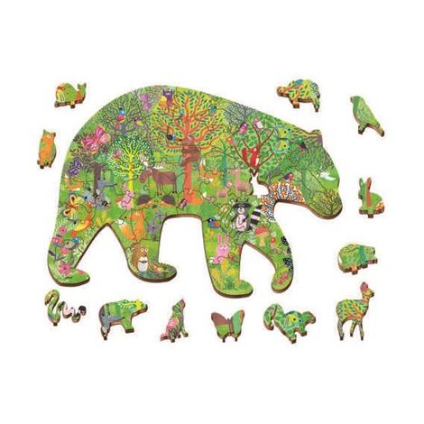 פאזל Woody puzzle Bosco 48 חלקים Ludattica למכירה , 2 image