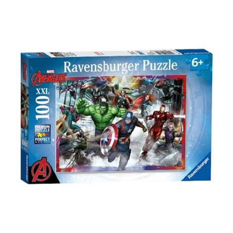 פאזל Marvel Avengers Assemble XXL 100 10771 חלקים Ravensburger למכירה , 2 image