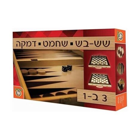 משחק ערכת שחמט, שש בש ודמקה Foxmind למכירה , 2 image
