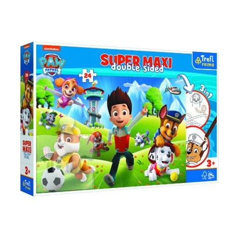פאזל Super Maxi Paw Patrol 24 41001 חלקים Trefl למכירה , 2 image