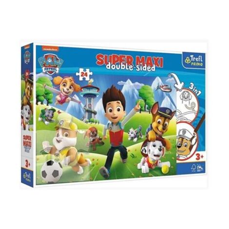 פאזל Super Maxi Paw Patrol 24 41001 חלקים Trefl למכירה , 3 image