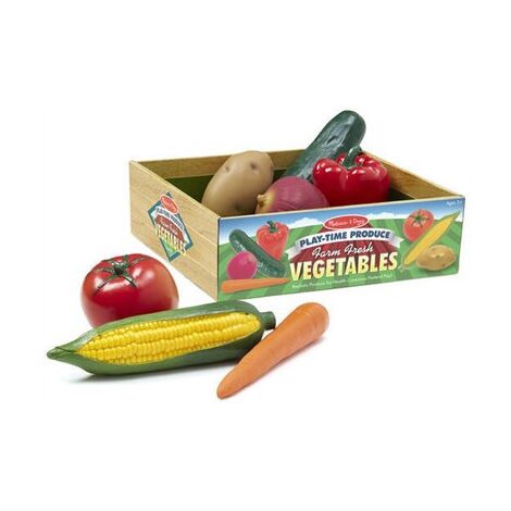Melissa & Doug 4083 Play-Time Produce Vegetables למכירה , 2 image