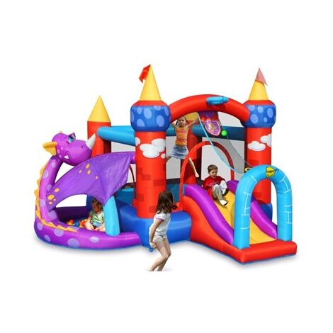 מתקן קפיצה 9022 מתקן קפיצה הפי הופ טירת הדרקון happy hop למכירה , 2 image