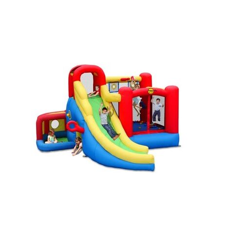 מתנפח 9406 מתקן משולב 11 פעילויות happy hop למכירה , 2 image