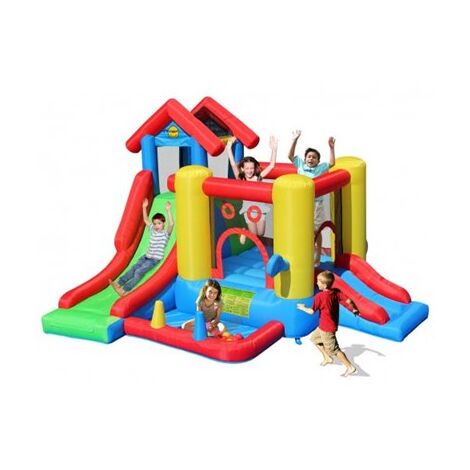 מתקן קפיצה 9019 מתקן קפיצה 7 פעילויות happy hop למכירה , 2 image