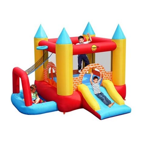 מתקן קפיצה 9114 מתקן קפיצה טירה כולל 4 תחנות happy hop למכירה , 2 image