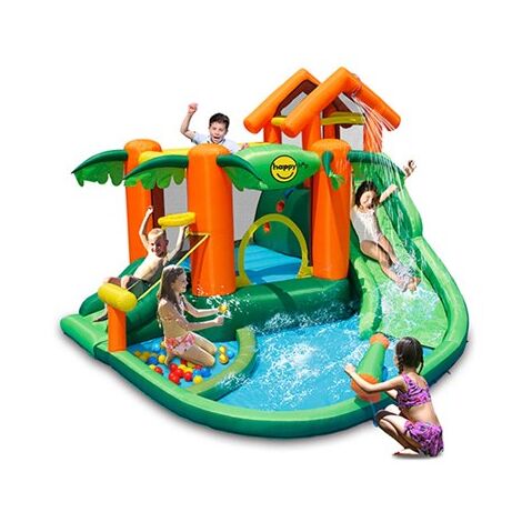 מתקן קפיצה 9364 מתקן טרופיקל משולב happy hop למכירה , 2 image
