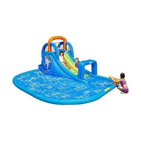 מגלשת מים 9672 פרק מים הכריש השמח happy hop למכירה , 2 image