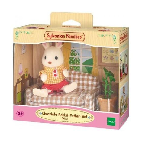 Sylvanian Families 5013 Chocolate Rabbit Father Set למכירה 