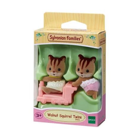 Sylvanian Families 5421 Walnut Squirrel Twins למכירה , 2 image