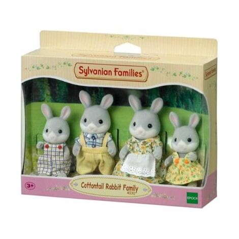 Sylvanian Families 4030 Cottontail Rabbit Family למכירה 