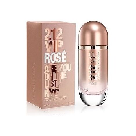 בושם לאשה קרולינה הררה 212 VIP Rose E.D.P 80ml למכירה , 3 image