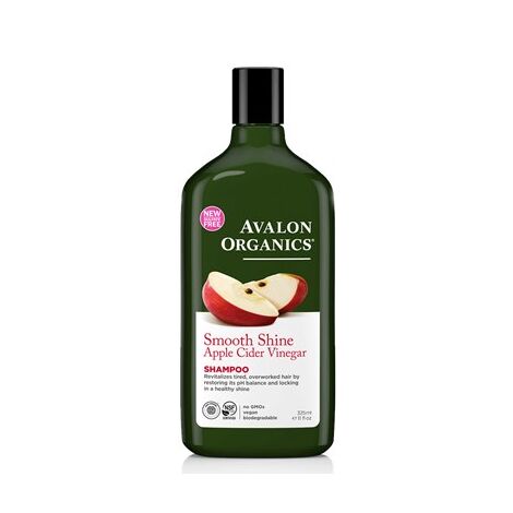Avalon Organics Smooth Skin Apple Cider Vinegar Shampoo 325ml למכירה 