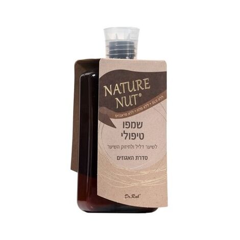 Nature Nut שמפו טיפולי לשיער דליל ולחיזוק השיער 400 מ"ל למכירה 