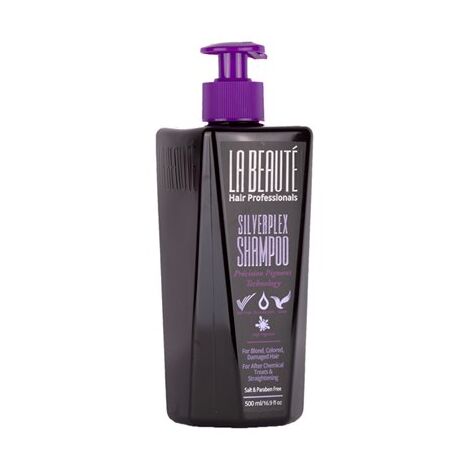 LA BEAUTE Silverplex Shampoo For Colored Damaged Hair 500ml למכירה , 2 image