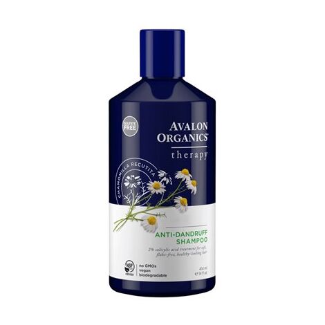 Avalon Organics שמפו לטיפול ומניעת קשקשים 414 מ"ל למכירה , 2 image