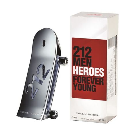 בושם לגבר קרולינה הררה 212 Heroes Forever Young E.D.T 90ml למכירה 