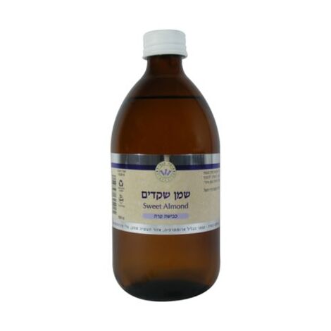 שמן שקדים אורגני בכבישה קרה 500 מ"ל  עומר הגליל למכירה , 2 image