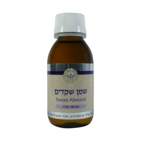 שמן שקדים מגידול אורגני בכבישה קרה 100 מ"ל  עומר הגליל למכירה , 2 image