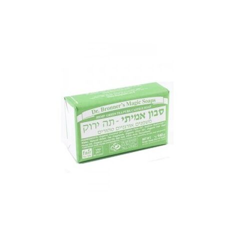 סבון Dr. Bronner Fairtrade Pure Green Tea Castile Soap 140g למכירה , 2 image