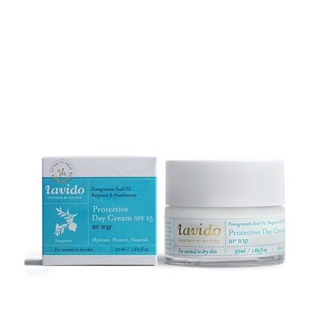 קרם פנים ליום נוגד חמצון SPF15 50 מ"ל Lavido למכירה 