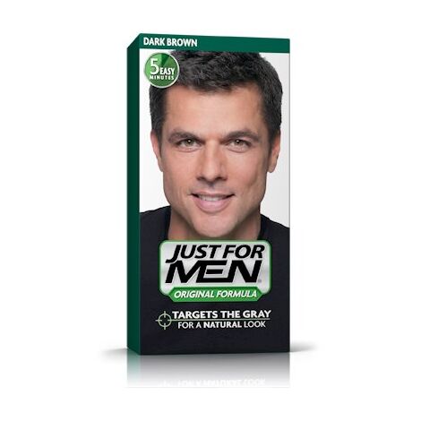 צבע שיער לגבר בגוון חום כהה H-45 27.5 מ"ל Just For Men למכירה , 2 image