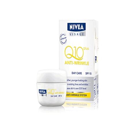 Visage Anti-Wrinkle Q10 Plus Day Cream 50ml Nivea למכירה 