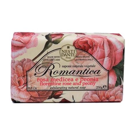 סבון Nesti Dante Romantica Exhilarating Natural Soap - Florentine Rose & Peony 250g למכירה , 2 image