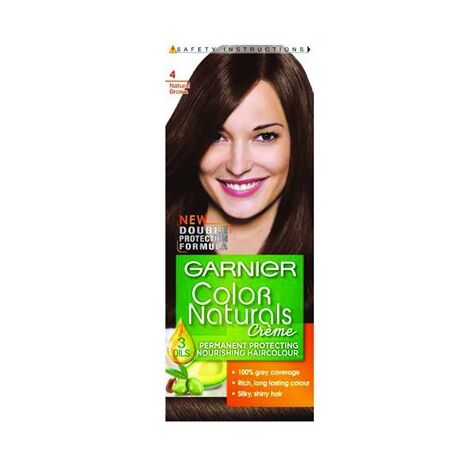 צבע קולור נטורלס 4 חום כהה Garnier למכירה , 2 image